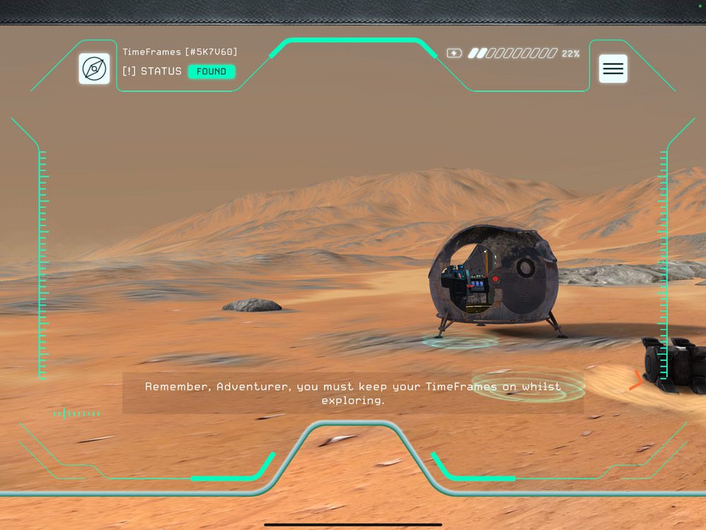 Discovery Education | Timepod Adventures AR app